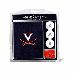Virginia Cavaliers Embroidered Towel Golf Gift Set