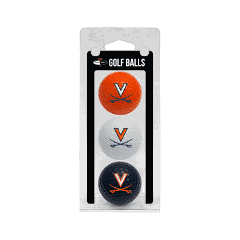 Virginia Cavaliers Golf Balls - 3 Pack