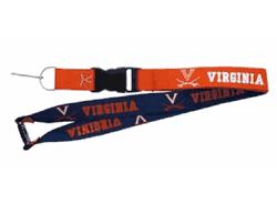 Virginia Cavaliers Lanyard Reversible Blue and Orange
