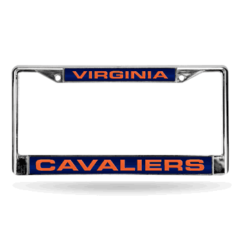 Virginia Cavaliers Laser Chrome Frame