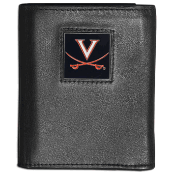 Virginia Cavaliers Leather Tri-fold Wallet