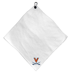 Virginia Cavaliers Microfiber Small Towel - 15" x 15" (White)