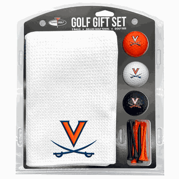 Virginia Cavaliers Microfiber Towel Gift Set - 16 x 40 (White)