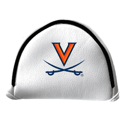 Virginia Cavaliers Putter Cover - Mallet (White)