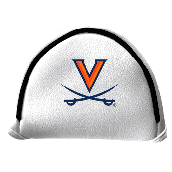 Virginia Cavaliers Putter Cover - Mallet (White)