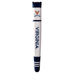 Virginia Cavaliers Putter Grip (White with colored stripes)