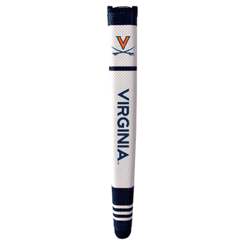 Virginia Cavaliers Putter Grip (White with colored stripes)