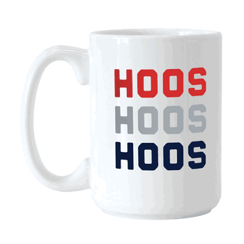 Virginia Cavaliers Red White & HOO 15oz Sublimated Mug