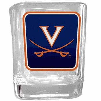 Virginia Cavaliers Square Glass Shot Glass