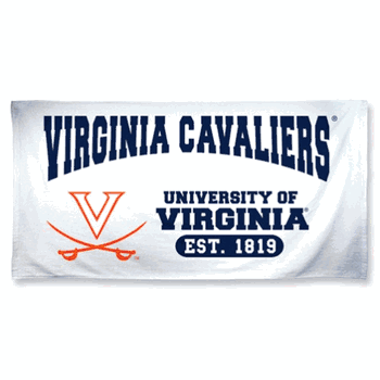 Virginia Cavaliers Towel 30x60 Beach Style
