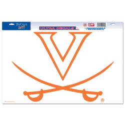 Virginia Cavaliers Ultra Decal 11in x 17in Logo