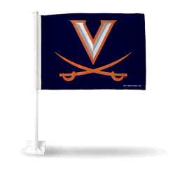Virginia Cavaliers V-Sabre Car Flag