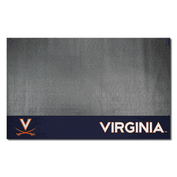 Virginia Cavaliers Vinyl Grill Mat - 26in. x 42in.