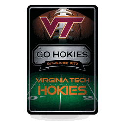 Virginia Tech Hokies  11" x 17" Home Decor Sign