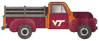 Virginia Tech Hokies 15in Truck cutout