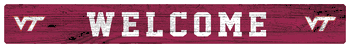 Virginia Tech Hokies 16in. Welcome Strip