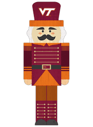 Virginia Tech Hokies 31" Nutcracker Leaner