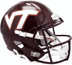 Virginia Tech Hokies  Authentic Speed Full Size Football Helmet