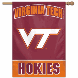 Virginia Tech Hokies Banner 28x40 Vertical