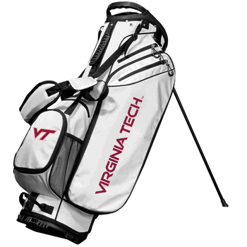 Virginia Tech Hokies Birdie Golf Stand Bag White - White