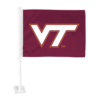Virginia Tech Hokies Car Flag Large 1pc 11