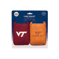 Virginia Tech Hokies Card Wallet 2-pack