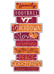 Virginia Tech Hokies Celebrations Stack 24" Sign