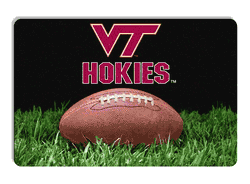 Virginia Tech Hokies Classic Football Pet Bowl Mat - L