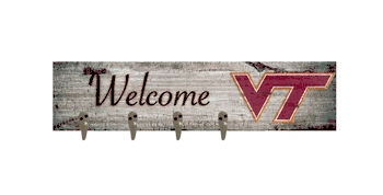 Virginia Tech Hokies Coat Hanger 6x24