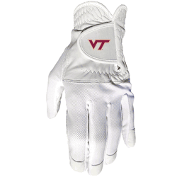 Virginia Tech Hokies Cool mesh with cabretta leather - one size - mens left