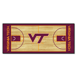 Virginia Tech Hokies Court Runner Rug - 30in. x 72in.