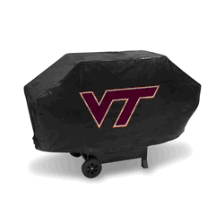 Virginia Tech Hokies Deluxe Grill Cover (Black)
