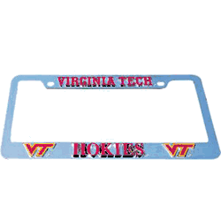 Virginia Tech Hokies Deluxe Tag Frame
