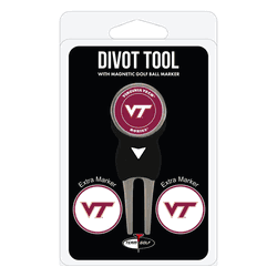 Virginia Tech Hokies Divot Tool Pack - Signature tool w/ 3 markers