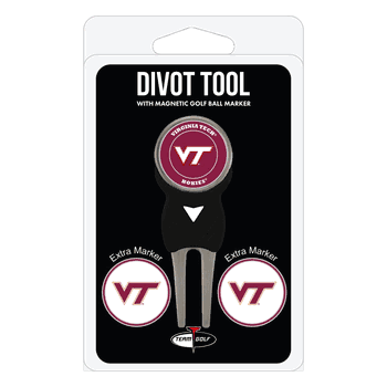 Virginia Tech Hokies Divot Tool Pack - Signature tool w/ 3 markers