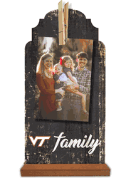 Virginia Tech Hokies Family Clothespin 6x12