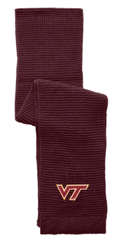 Virginia Tech Hokies Full Color Waffle Scarf