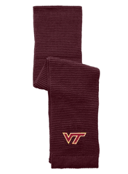Virginia Tech Hokies Full Color Waffle Scarf