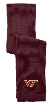 Virginia Tech Hokies Full Color Waffle Scarf