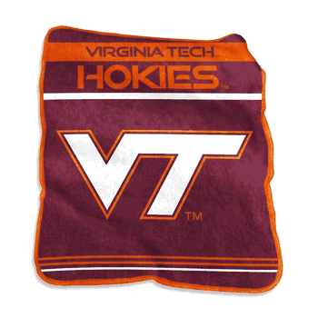 Virginia Tech Hokies Gameday Raschel Throw