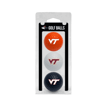 Virginia Tech Hokies Golf Balls - 3 Pack