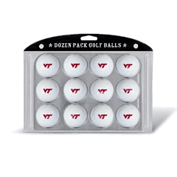 Virginia Tech Hokies Golf Balls Pack of 12