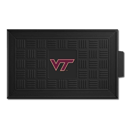 Virginia Tech Hokies Heavy Duty Vinyl Medallion Door Mat - 19.5in. x 31in.