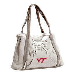 Virginia Tech Hokies Hoodie Purse Grey