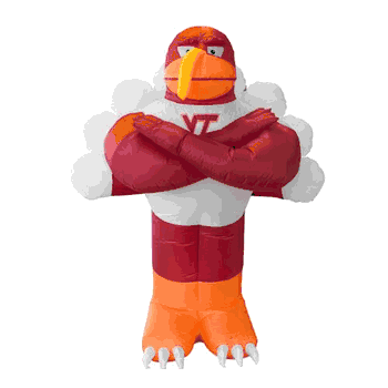 Virginia Tech Hokies 7 FT Inflatable Mascot