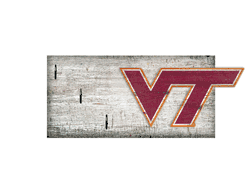 Virginia Tech Hokies Key Holder 6x12