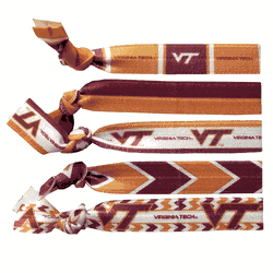 Virginia Tech Hokies Knotted Hair Tie