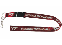 Virginia Tech Hokies Lanyard - Breakaway with Key Ring