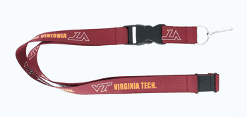 Virginia Tech Hokies Lanyard Maroon