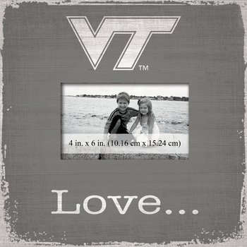 Virginia Tech Hokies Love Picture Frame